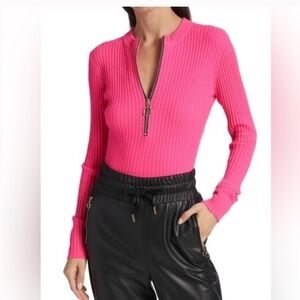 GENERATION LOVE Ali Wool-blend Half-zip Sweater - Small